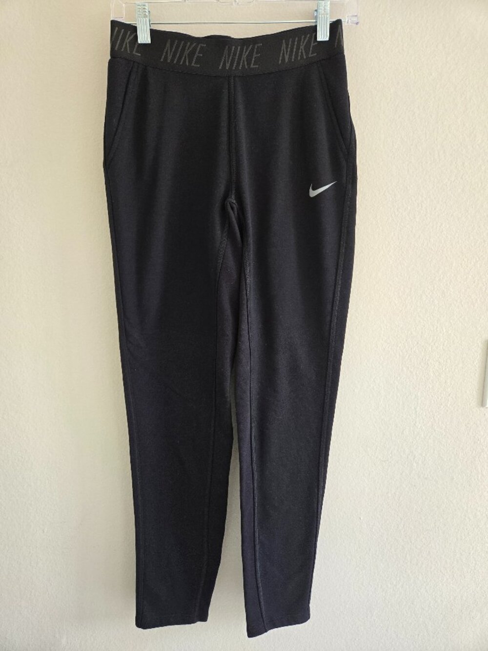 Nike Women's Nike Dri-Fit Tapered Running/Training Pants Size XS Black